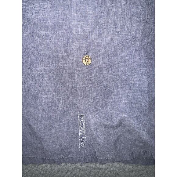 Bamboo Cay Shirt Men 2XL Button Upl Short Sleeve Travel Vacation Resort - Picture 5 of 6